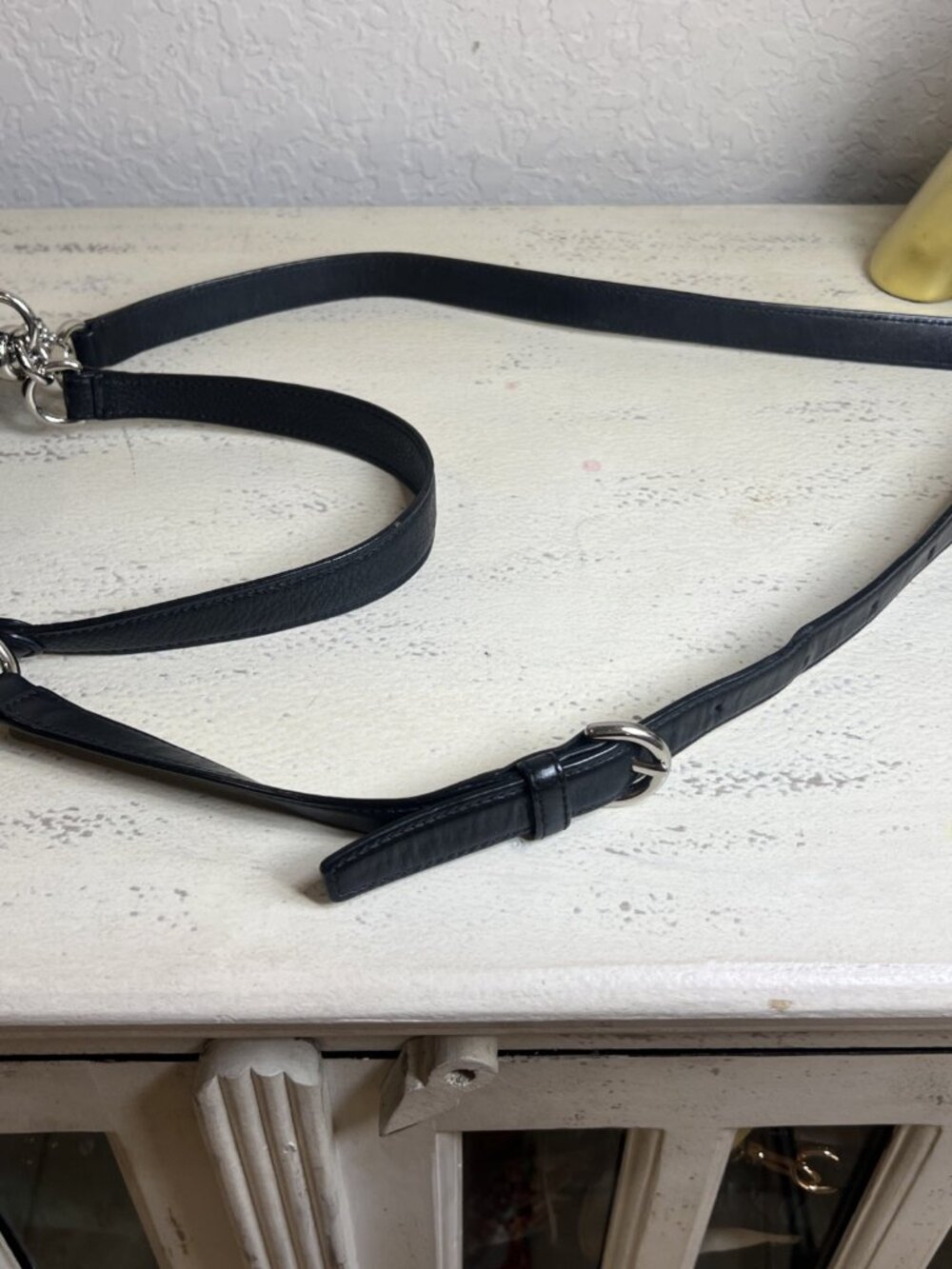 Coach (2013) Avery Black Leather Classic Drawstring Bucket Bag Model F27003 - Picture 16 of 16
